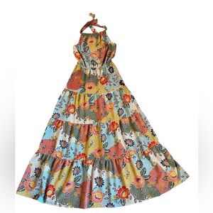 Floral Tiered Maxi Dress